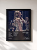 #noir Tableau de l'album Remnants (Deluxe) de LeAnn Rimes, cadre noir, imprimé et encadré en France