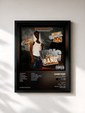 #noir Tableau de l'album Bang (10th Anniversary Edition) de Chief Keef, cadre noir, imprimé et encadré en France