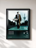 #noir Tableau de l'album Long Way Home de ATB, cadre noir, imprimé et encadré en France