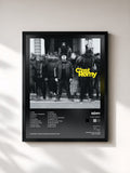 #noir Tableau de l'album C'est Rémy de Rémy, cadre noir, imprimé et encadré en France