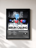 #noir Tableau de l'album Berlin Calling (The Soundtrack by Paul Kalkbrenner) de Paul Kalkbrenner, cadre noir, imprimé et encadré en France