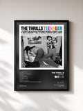 #noir Tableau de l'album Teenager de The Thrills, cadre noir, imprimé et encadré en France