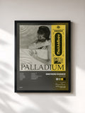 #noir Tableau de l'album Palladium (Deluxe) de Greyson Chance, cadre noir, imprimé et encadré en France