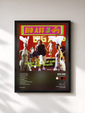 #noir Tableau de l'album Big Ass 3 ช่า de Big Ass, cadre noir, imprimé et encadré en France