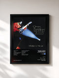 #noir Tableau de l'album Whiskey In The Jar de Thin Lizzy, cadre noir, imprimé et encadré en France