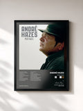 #noir Tableau de l'album Meer Hazes de André Hazes, cadre noir, imprimé et encadré en France