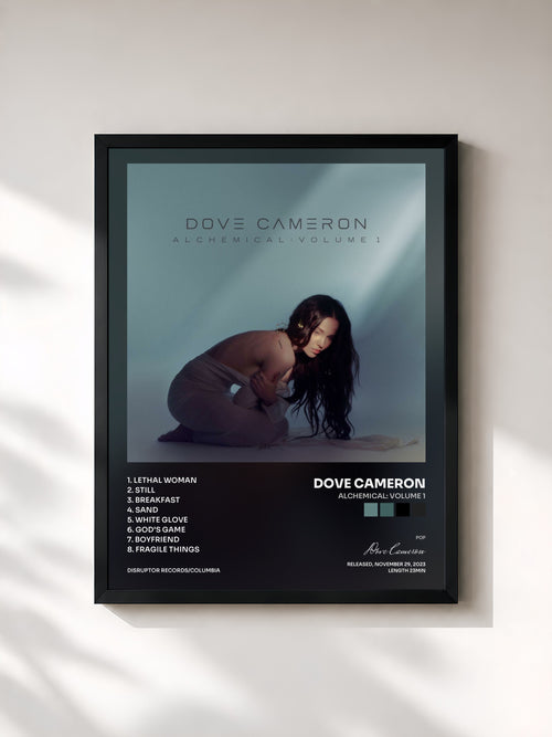 Dove Cameron · Alchemical: Volume 1 — Framed art print