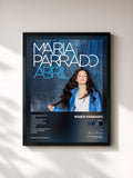 #noir Tableau de l'album Abril de María Parrado, cadre noir, imprimé et encadré en France