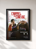 #noir Tableau de l'album Cartel del Caribe de Neutro Shorty, cadre noir, imprimé et encadré en France