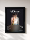 #noir Tableau de l'album Fascinado de Sidonie, cadre noir, imprimé et encadré en France