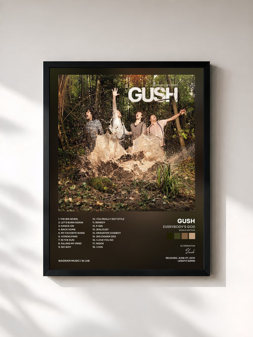 Gush · Everybody's God (Bonus Edition) — Affiche encadrée