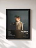 #noir Tableau de l'album The Years in Between de Jamie Lawson, cadre noir, imprimé et encadré en France