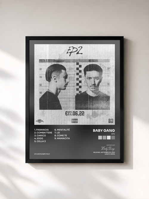 Baby Gang · EP2 — Affiche encadrée
