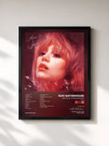 #noir Tableau de l'album Memoir of a Sparklemuffin (Deluxe) de Suki Waterhouse, cadre noir, imprimé et encadré en France