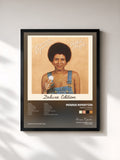 #noir Tableau de l'album Perfect Angel (Deluxe Edition) de Minnie Riperton, cadre noir, imprimé et encadré en France