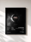 #noir Tableau de l'album The Dark Side Fantastic Planet Suite de La Fine Equipe, cadre noir, imprimé et encadré en France