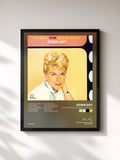 #noir Tableau de l'album Hooray For Hollywood - Volume I de Doris Day, cadre noir, imprimé et encadré en France