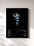 #noir Tableau de l'album Restoring Force de Of Mice & Men, cadre noir, imprimé et encadré en France