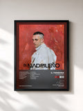 #noir Tableau de l'album El Madrileño de C. Tangana, cadre noir, imprimé et encadré en France