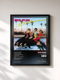 #noir Tableau de l'album Big Fun (Bonus Track Version) de Shalamar, cadre noir, imprimé et encadré en France