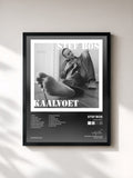 #noir Tableau de l'album Kaalvoet de Stef Bos, cadre noir, imprimé et encadré en France