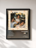 #noir Tableau de l'album The Supremes de The Supremes, cadre noir, imprimé et encadré en France
