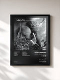 #noir Tableau de l'album Solstis - De León Larregui de León Larregui, cadre noir, imprimé et encadré en France