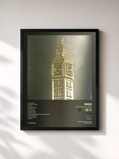 Mike · Renaissance Man — Affiche encadrée