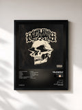 #noir Tableau de l'album Mud Mouth de Yelawolf, cadre noir, imprimé et encadré en France