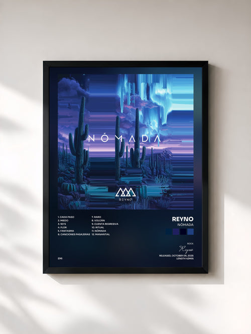 Reyno · Nómada — Affiche encadrée