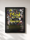 #noir Tableau de l'album Mind (feat. Kai) (Remixes) de Jack Ü, cadre noir, imprimé et encadré en France