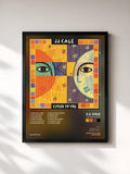 #noir Tableau de l'album Closer To You de J.J. Cale, cadre noir, imprimé et encadré en France