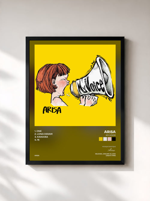 Arisa · My Voice — Affiche encadrée