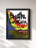 #noir Tableau de l'album Hello Fascination de Breathe Carolina, cadre noir, imprimé et encadré en France