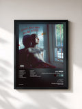 #noir Tableau de l'album Come Over When You're Sober, Pt. 2 de Lil Peep, cadre noir, imprimé et encadré en France