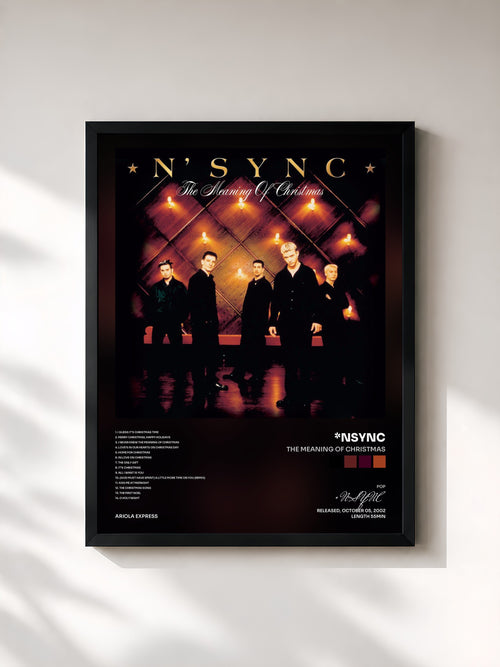 *NSYNC · The Meaning Of Christmas — Affiche encadrée