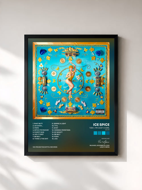 Ice Spice · Y2K! : I’m Just A Girl (Deluxe) — Affiche encadrée