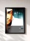 #noir Tableau de l'album What If de KANE, cadre noir, imprimé et encadré en France