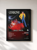 #noir Tableau de l'album Cerrone 8 - Back Track de Cerrone, cadre noir, imprimé et encadré en France