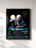 #noir Tableau de l'album Sono Innocente de Vasco Rossi, cadre noir, imprimé et encadré en France