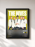 #noir Tableau de l'album Tyrannosaurus Hives de The Hives, cadre noir, imprimé et encadré en France
