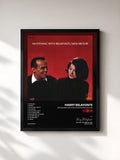 #noir Tableau de l'album An Evening With Belafonte/Mouskouri de Harry Belafonte, cadre noir, imprimé et encadré en France