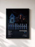#noir Tableau de l'album to hell with it de PinkPantheress, cadre noir, imprimé et encadré en France
