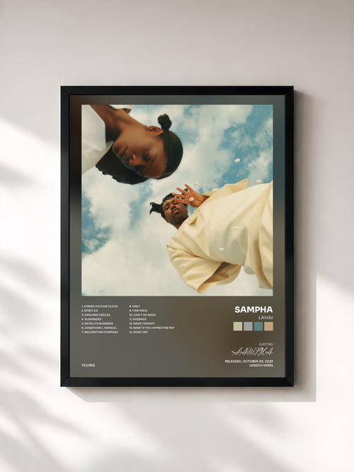 SAMPHA · Lahai — Affiche encadrée