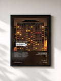 #noir Tableau de l'album Original Pirate Material de The Streets, cadre noir, imprimé et encadré en France