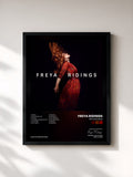 #noir Tableau de l'album Freya Ridings de Freya Ridings, cadre noir, imprimé et encadré en France
