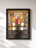 #noir Tableau de l'album Tha Hall Of Game de E-40, cadre noir, imprimé et encadré en France