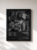 #noir Tableau de l'album Cavalier Youth (Special Edition) de You Me At Six, cadre noir, imprimé et encadré en France