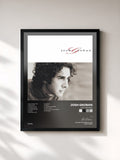 #noir Tableau de l'album Josh Groban de Josh Groban, cadre noir, imprimé et encadré en France