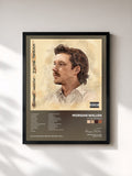 #noir Tableau de l'album I’m The Problem de Morgan Wallen, cadre noir, imprimé et encadré en France